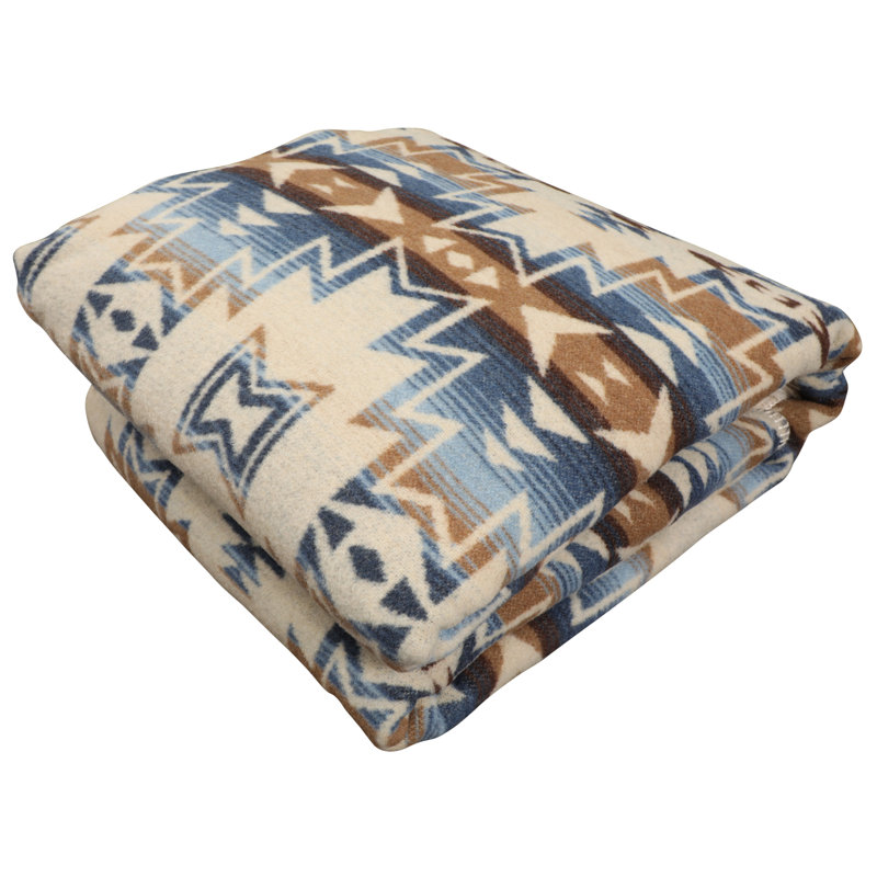 Wooded River Premier Cascada - Throw - 60x72, Southwest Lodge Blanket for Living Room and Guest Bed