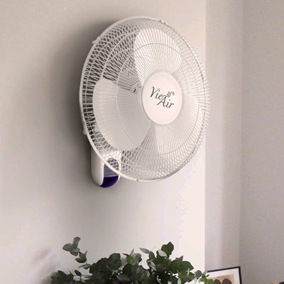 Vie Oscillating Wall Mounted Fan