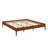 Contemporary Low-Profile Bed Frame Featuring Durable Internal Grid Foundation-1227029068