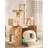 Solid Wood Multi-Functional Creative Cat Tree