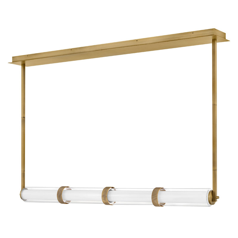CY Chandelier, Lacquered Brass