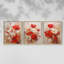 Étude florale CIX -Set de 3 estampes numériques giclées -Prêt à-1653773740-1653773742
