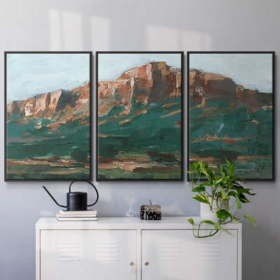 " Heading West II " 3 - Pieces
