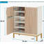 Rangement à chaussures durable, armoire à chaussures spacieuse, armoire à chaussures d'entrée-248108137