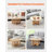 Rattan Coffee Table Round Wood Coffee Table Single Tier for Living Room