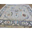 Tapis unique gris de 8 pi x 8 pi 1 po