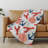 One Pixie Street  Ivory 50" x 70" Sherpa Throw Blanket, Ivory
