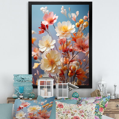 «Meadow Wildflower Whispers», reproduction d'art sur toile florale et botanique