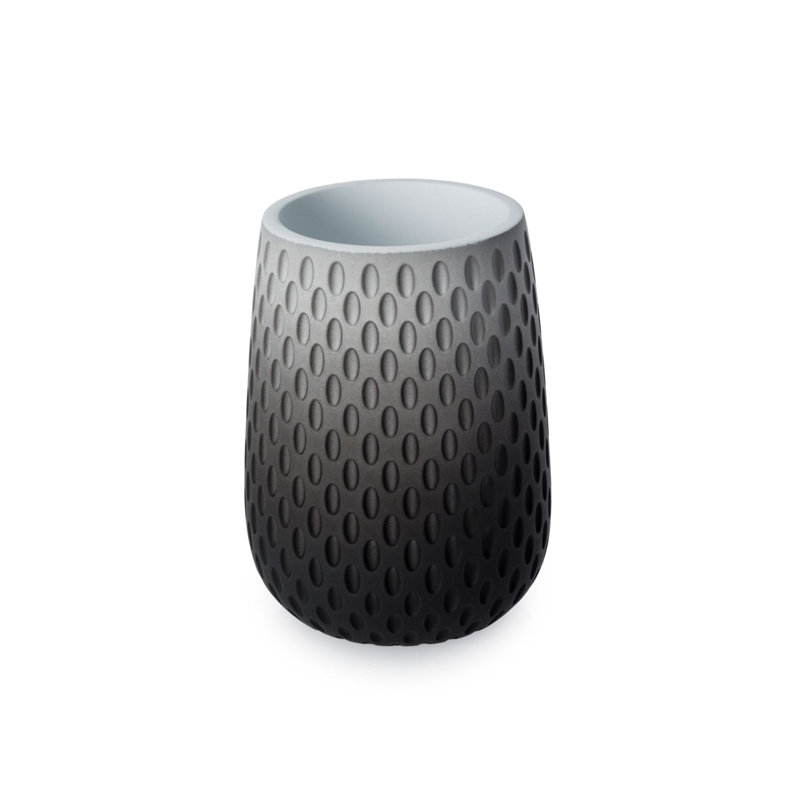 Bathroom Accessory Set, Black Gradient