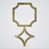 Miroir doré
