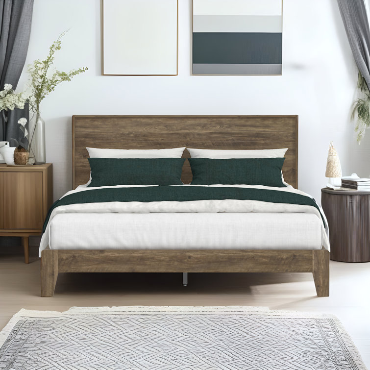 Allyannah Platform Bed with Headboard
