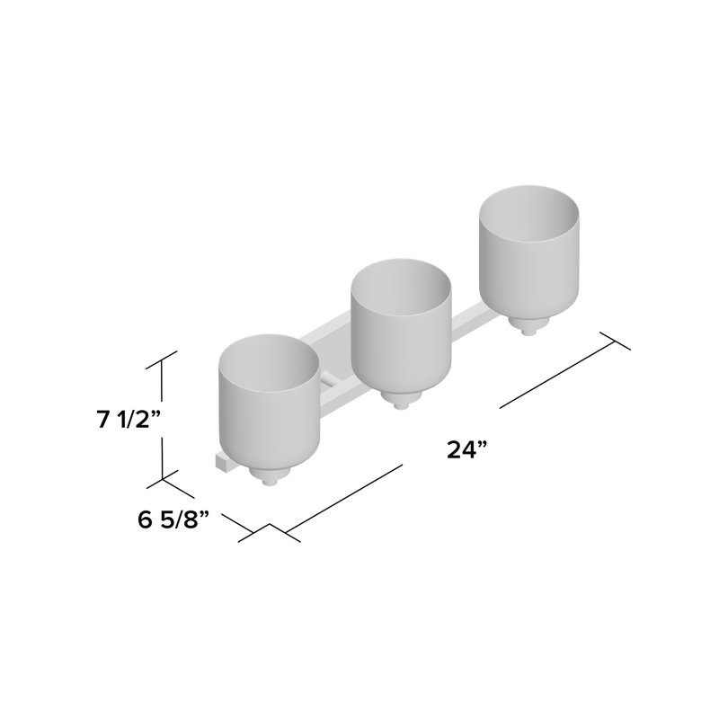 Caitylyn 3 - Light Vanity Light