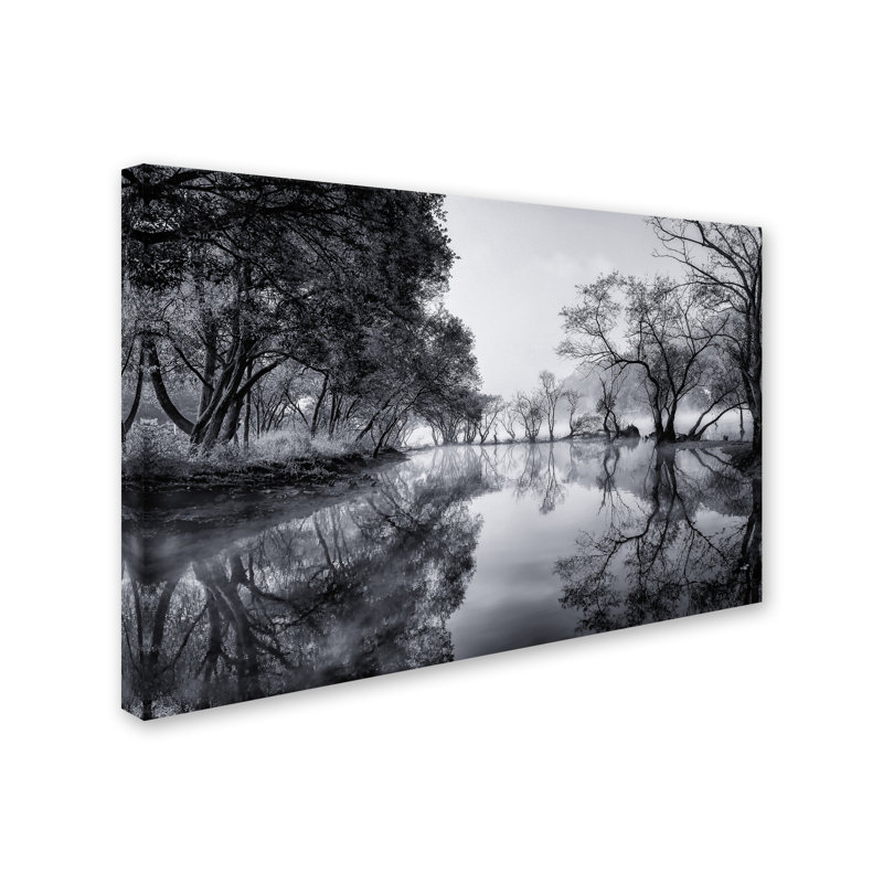 Art mural sur toile tendue - «Tiger Heal Spot», art mural pour salon, chambre à coucher ou bureau - 22 x 32