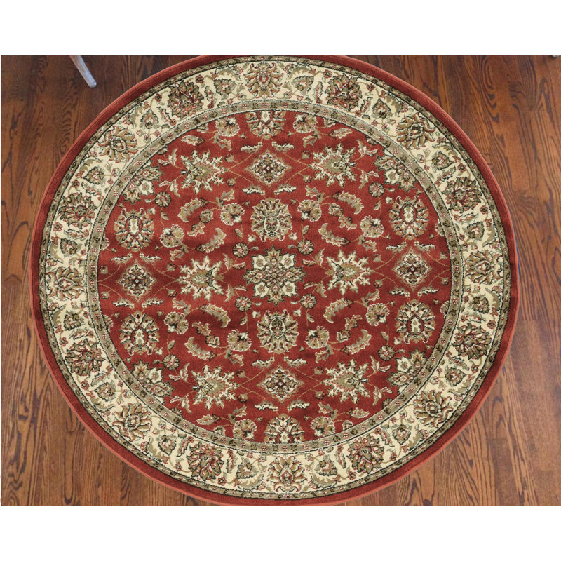 Weisgerber Oriental Indoor Rug, Round 5'3"