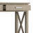 Kitchener 47"W Solid Wood Contemporary Storage Console Table with 2 Drawers and Bottom Storage Shelf-1116914086