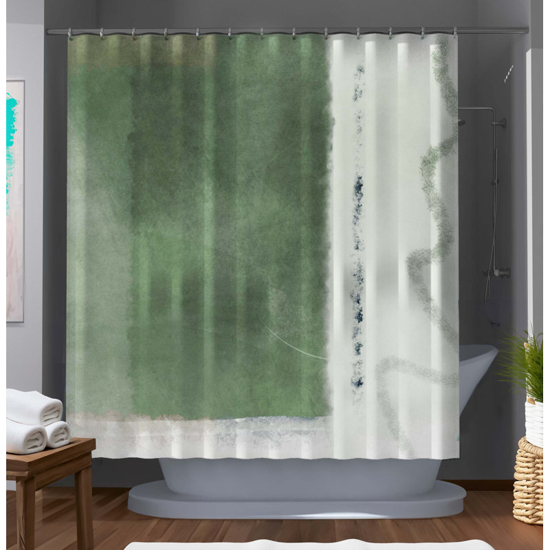 Abstract Shower Curtain