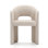 Overlap Upholstered Arm Chair