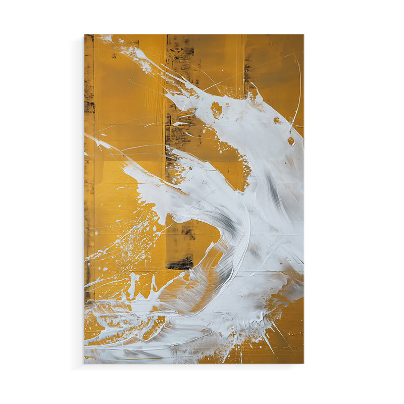Série ABSTRACT CDXLIX - Impression sur toile seulement - NON-CADRE, H 12 po x l 8 po