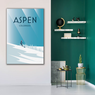 "Epen Graffiti" Aspen "par Omar Escalante, art mural sur toile