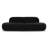 Chrisshawn Black Boucle Sofa