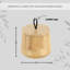 Contenant de rangement en bambou naturel