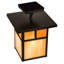 Plafonnier semi-encastré carré 12,75 po 1-light Youngblood