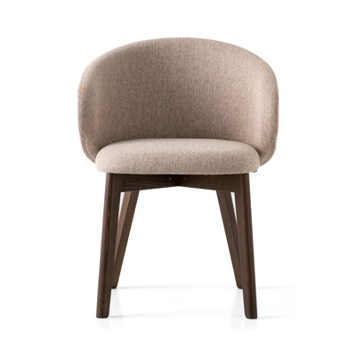 Tuka Upholstered Armchair with Wooden Frame