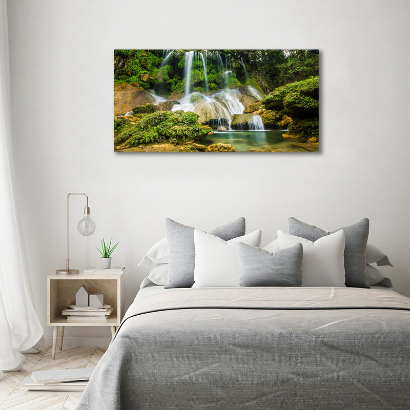 Waterfall - No Frame Print on Canvas