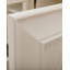 Range-chaussures en bois massif gris et blanc Manor