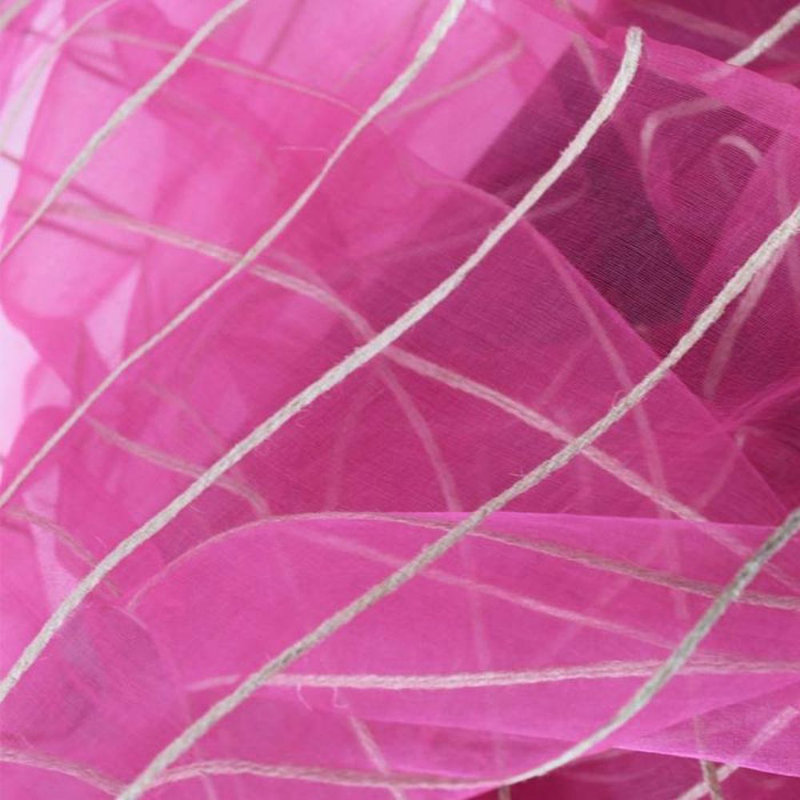Soleil Sham Sheer Curtain, Pink