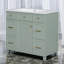 Meuble-lavabo simple 36 po avec comptoir en céramique, assemblage requis-314171513