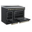 Cuisinière électrique 48 po Paolo - noir-117587170