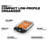  StackTech Compact Low-Profile Organizer with Auto-Locking Interface