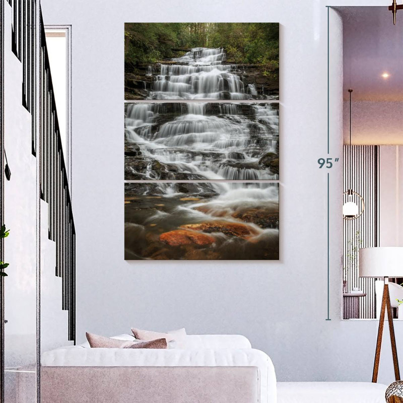 Alvord Rocky Minnehaha Cascades, H 32 po x l 20 po