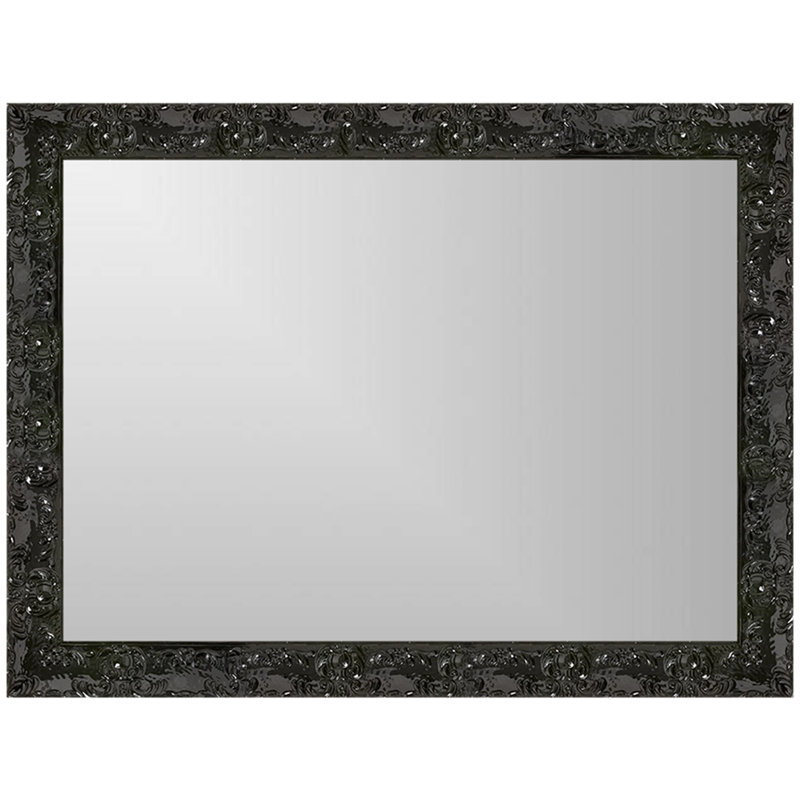 Miroir Lavo, Noir électrique, 49 po x 37 po