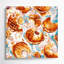Art mural sur toile beige Desserts-1004540404