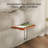 Bed Frame with Adjustable Sliding Side Table-1829514910