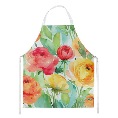 Floral Bib Apron