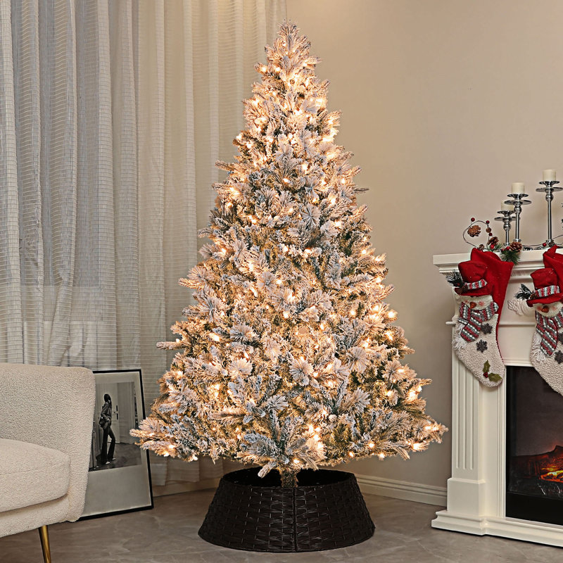 Arbre de Noël artificiel avec lumières préinstallées