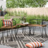 Hansell Acacia 2 - Person Patio Conversation Set