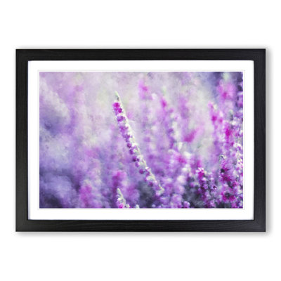 Purple Heather - Picture Frame Painting