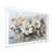 White Single Picture Framed