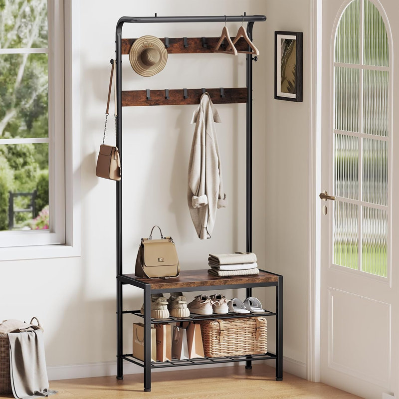 Portemanteaux mural Deveyon, Black
