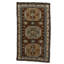 Hand-Knotted High-Quality Orange and Green Area Rug