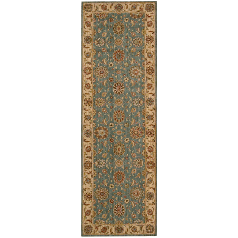 Bardwell Oriental Wool Area Rug, Runner 76 x 244cm