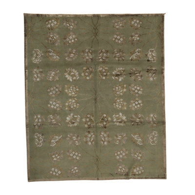 Himalayan Art 3000 Wool Floral Area Rug