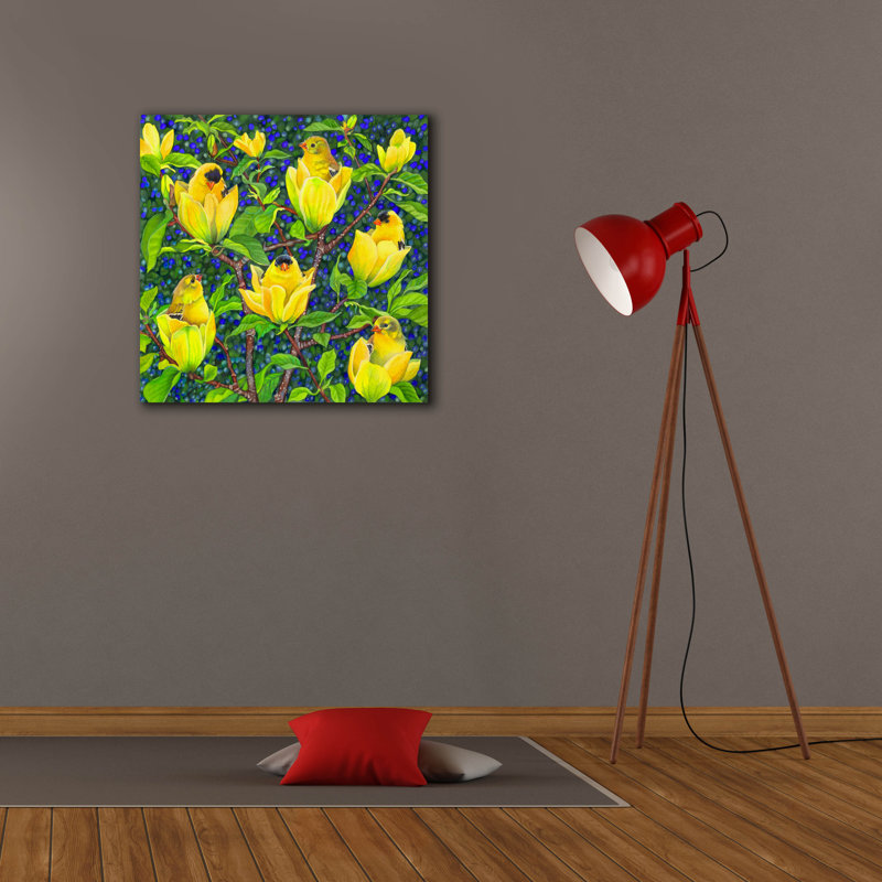  'In Bloom' by Marvindale Canvas Wall Art, 26" x 26", 26" H x 26" W