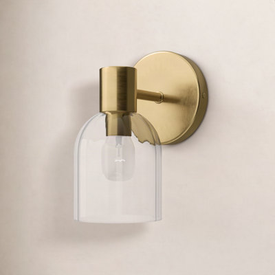 Garrett Single Light Dimmable Armed Sconce