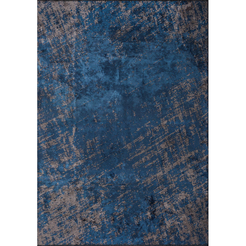 Beimnet Abstract Hand Loom Indoor / Outdoor Area Rug, Rectangle 7'10" x 11'1"