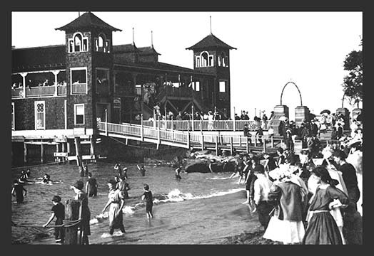 « gordon park, cleveland, 1900 », reproduction de photo, H 24 po x l 36 po x P 1,5 po